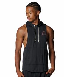 UNDER ARMOUR(アンダーアーマー)のUAプロジェクトロック スリーブレス フーディー(トレーニング/メンズ)(タンクトップ)