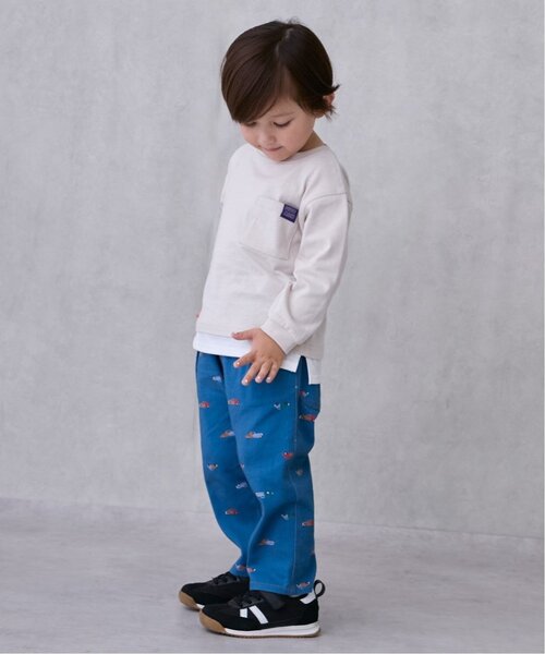 petit main（プティマイン）の「NICOシェフパンツ（その他パンツ・キッズ・ネイビー/ライトブルー/レッド/ブラック/グリーン/ブルーグレー/ベージュ/ブラウン・90cm/100cm/80ｃｍ/110cm/120cm/130cm）」の17枚目の写真