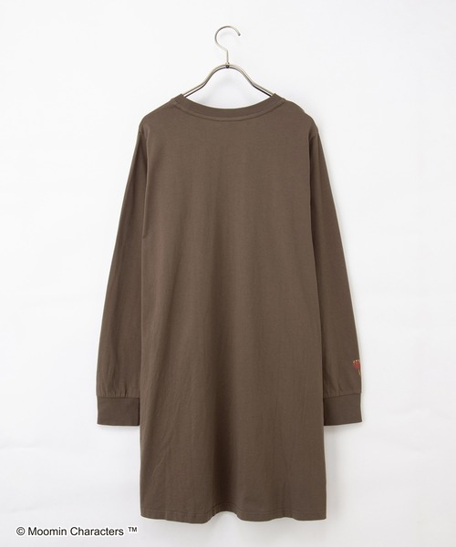 Honeys(ハニーズ)の「ムーミン/ワンピース(ワンピース・レディース・ブルー/ブラック/スミクロ/モカ・L/LL/M)」の15枚目の写真