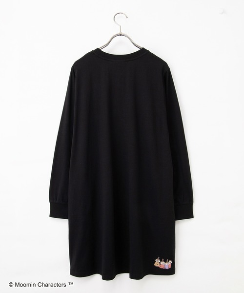 Honeys(ハニーズ)の「ムーミン/ワンピース(ワンピース・レディース・ブルー/ブラック/スミクロ/モカ・L/LL/M)」の22枚目の写真