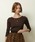 allureville�i�A���A�o�C���j�́u�e���R3/4�X���[�u�{�[�g�l�b�N�v���I�[�o�[�iT�V���c/�J�b�g�\�[�j�v�b�_�[�N�u���E��