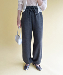 EDIT. FOR LULU ダブルフェイス スウェットパンツ 追加》ダブルフェイス スウェットパンツ（スウェットパンツ）｜EDIT