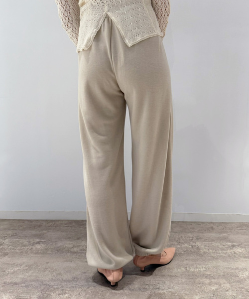 EDIT. FOR LULU（エディットフォールル）の「【SKIN*LULU】スウェットパンツ（スラックス・レディース・チャコールグレー・FREE）」の17枚目の写真