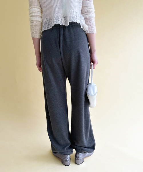 【美品タグ有】EDIT.FOR LULUタックジョガーパンツ セール】【SKIN*LULU】スウェットパンツ（スラックス）｜EDIT. FOR