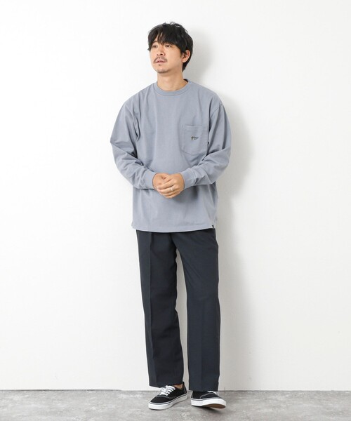 PENDLETON（ペンドルトン）の「【PENDLETON/ペンドルトン】LOGO EMB LS Tee ロゴ刺繍 長袖Tシャツ25AW（Tシャツ/カットソー・メンズ・グレイッシュブルー/オフホワイト/ライトグレー/チャコールグレー・M/L）」の20枚目の写真