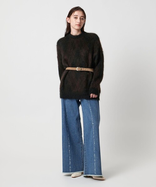 セール】＜SACRA＞ ジャガード ニット（ニット/セーター）｜SACRA