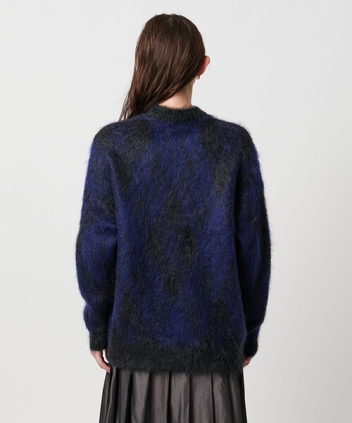 SACRA(サクラ)の「<SACRA> ジャガード ニット(ニット/セーター・レディース・ダークグレー/ブラック・38)」の3枚目の写真