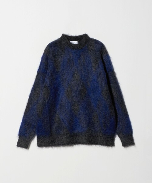 SACRA(サクラ)の「<SACRA> ジャガード ニット(ニット/セーター・レディース・ダークグレー/ブラック・38)」の7枚目の写真