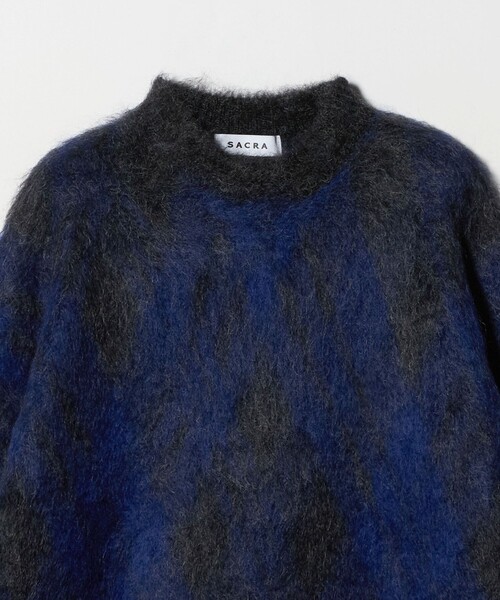 SACRA(サクラ)の「<SACRA> ジャガード ニット(ニット/セーター・レディース・ダークグレー/ブラック・38)」の17枚目の写真