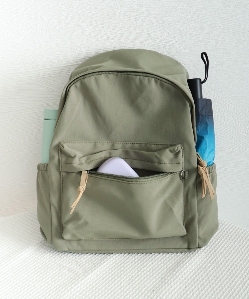 Miniministore(ミニミニストア)の「リュックサック レディース 大容量(バックパック/リュック・レディース・スモークピンク/ベージュ/ブラック/カーキ・FREE)」の15枚目の写真