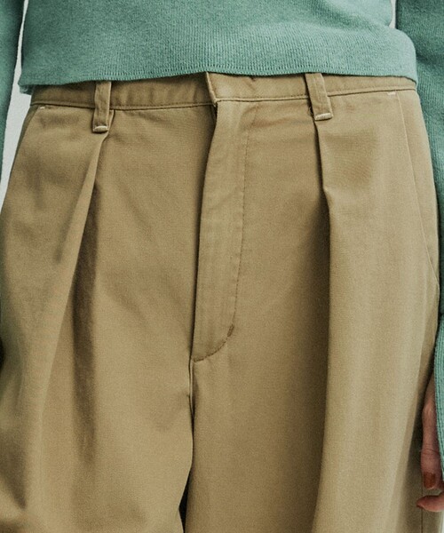 PUBLIC TOKYO(パブリックトウキョウ)の「PUBLIC CURVE CHINO(チノパンツ・レディース・ホワイト/ベージュ・2/1)」の20枚目の写真