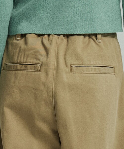 PUBLIC TOKYO(パブリックトウキョウ)の「PUBLIC CURVE CHINO(チノパンツ・レディース・ホワイト/ベージュ・2/1)」の21枚目の写真