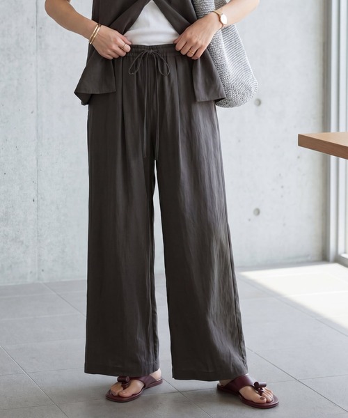 STYLE DELI(スタイルデリ)の「合わせフロントセットアップ(その他トップス・レディース・オフホワイト/アクア/ブラウン・FREE)」の18枚目の写真