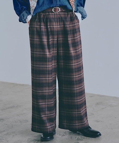 studio CLIP（スタディオクリップ）の「ストレートイージーパンツ[プチ・プラスサイズあり]（その他パンツ・レディース・ネイビー/カーキ/ベージュ/その他2/その他3/その他1/その他7・X-LARGE/SMALL/MEDIUM/LARGE/XX-LARGE/XXX-LARGE/PF）」の6枚目の写真