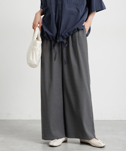 studio CLIP（スタディオクリップ）の「ストレートイージーパンツ[プチ・プラスサイズあり]（その他パンツ・レディース・ネイビー/カーキ/ベージュ/その他2/その他3/その他1/その他7・X-LARGE/SMALL/MEDIUM/LARGE/XX-LARGE/XXX-LARGE/PF）」の15枚目の写真