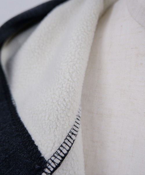 CLOTHY(クロシィ)の「【あったか裏ボアシリーズ】セットアップ対応!裏ボアフルジップパーカー(パーカー・レディース・チャコールグレー/ライトグレー/グレー・MEDIUM/LARGE)」の6枚目の写真