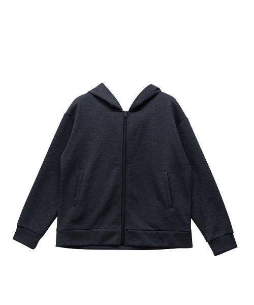 CLOTHY(クロシィ)の「【あったか裏ボアシリーズ】セットアップ対応!裏ボアフルジップパーカー(パーカー・レディース・チャコールグレー/ライトグレー/グレー・MEDIUM/LARGE)」の12枚目の写真
