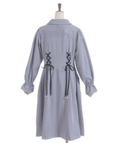 Wレースアップトレンチコート（トレンチコート）｜axes femme