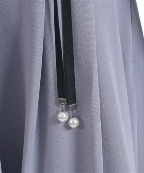 axes femme（アクシーズファム）の「Ｗレースアップトレンチコート（トレンチコート・レディース・ワイン/グレー/ブラック・FREE）」の12枚目の写真