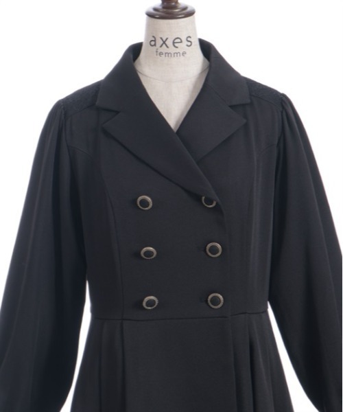 Wレースアップトレンチコート（トレンチコート）｜axes femme