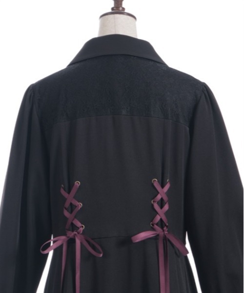 Wレースアップトレンチコート（トレンチコート）｜axes femme