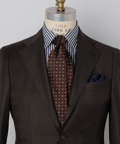 セール】SHIPS: シルク サテン フラワー コモン ネクタイ（ネクタイ