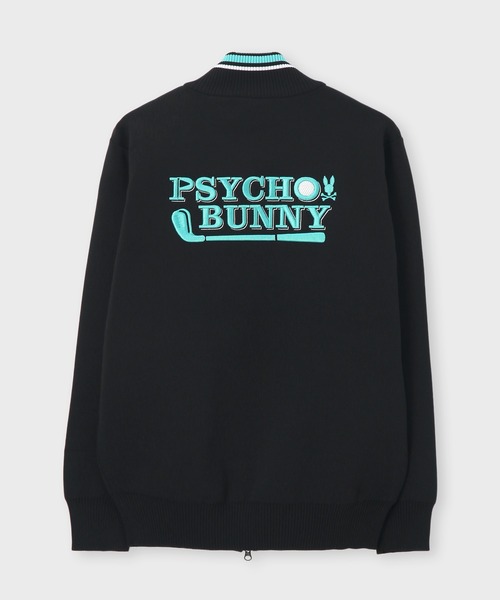 Psycho Bunny（サイコバニー）の「[GOLF]ゴルフクラブ フルジップニットカーディガン（ニット/セーター・メンズ・ブラック/ホワイト/ネイビー・MEDIUM/LARGE/X-LARGE）」の13枚目の写真