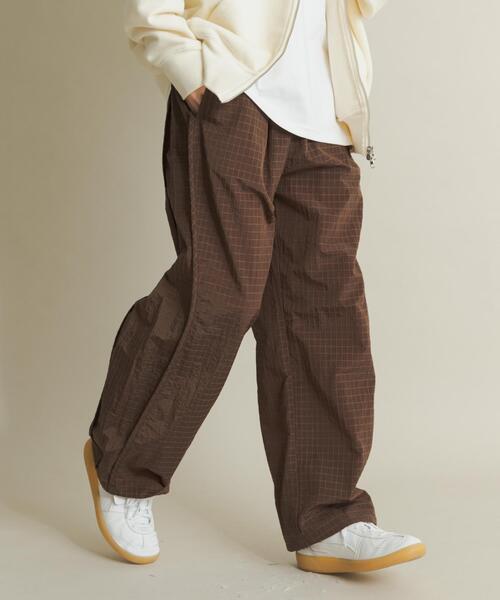 セール】リップストップナイロンワイドスラックス（その他パンツ