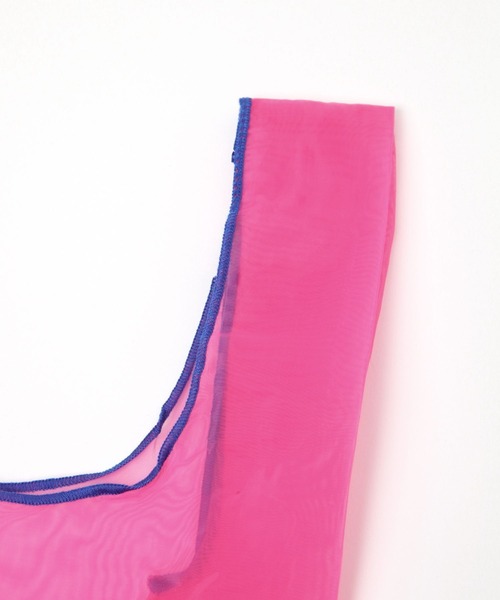 studio CLIP（スタディオクリップ）の「Nathalie Lete オーガンジーミニバック（トートバッグ・レディース・その他2/その他3/その他1・FREE）」の9枚目の写真