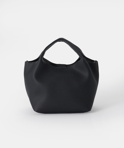 B.C STOCK（ベーセーストック）の「《追加》スクエアハンドBAG（ショルダーバッグ・レディース・ネイビー/ベージュ/アイボリー/ボルドー・FREE）」の6枚目の写真