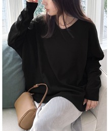 ドルマンスリーブVネックTシャツ