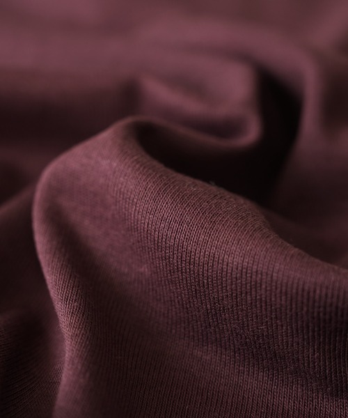 reca（レカ）の「ドルマンスリーブＶネックＴシャツ（Tシャツ/カットソー・レディース・ブラック/オフホワイト/バーガンディー/チャコール・M/L）」の10枚目の写真