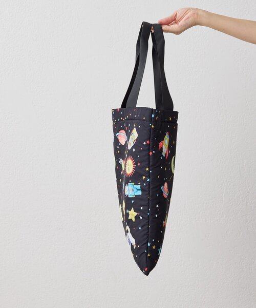 撥水/B4サイズ対応》sampo×earコラボ スペーストイビッグトートバッグ