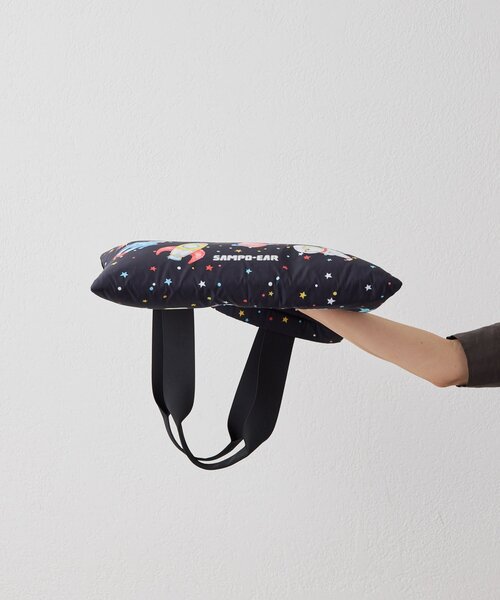 撥水/B4サイズ対応》sampo×earコラボ スペーストイビッグトートバッグ