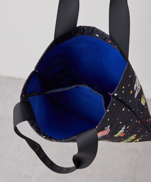 撥水/B4サイズ対応》sampo×earコラボ スペーストイビッグトートバッグ