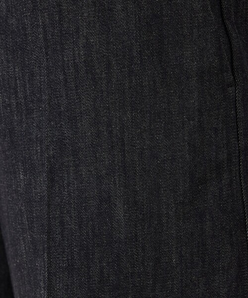 qualite(カリテ)の「トラウザーストレッチデニム/秋服/冬服/ワイドデニム/ハイウエスト(デニムパンツ・レディース・オフホワイト/ブルー・36/38)」の20枚目の写真