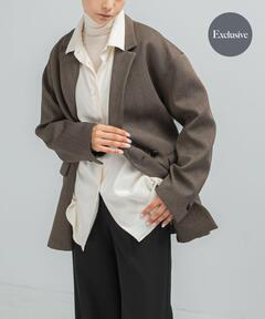 ETHOSENS/エトセンス】Rhombus 3collar jaket（テーラードジャケット