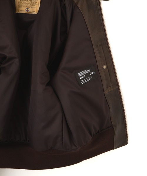 AVIREX(アヴィレックス)の「《AVIREX × PEANUTS》G-1 "FLYING ACE" / G-1 "フライングエース" / ピーナッツ / アヴィレックス(ブルゾン・メンズ・ブラウン・44/42/40/38)」の11枚目の写真
