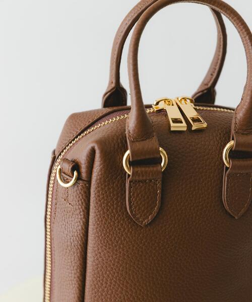 RODE SKO（ロデスコ）の「レザーミニボストンバッグ（ボストンバッグ・レディース・ブラック/ブラウン/ブラウン系その他/ホワイト系その他・ONE）」の21枚目の写真