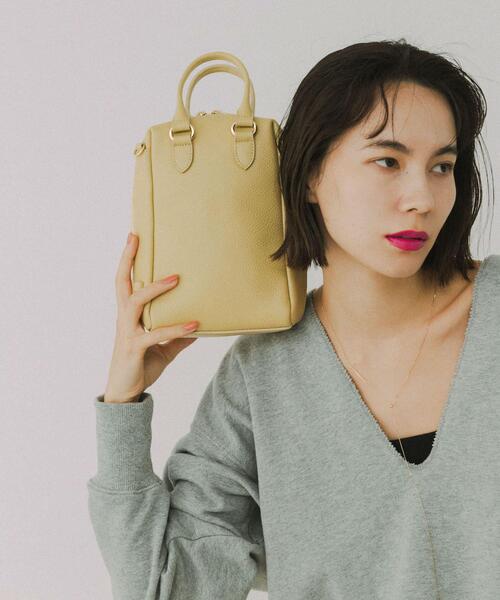 RODE SKO（ロデスコ）の「レザーミニボストンバッグ（ボストンバッグ・レディース・ブラック/ブラウン/ブラウン系その他/ホワイト系その他・ONE）」の15枚目の写真