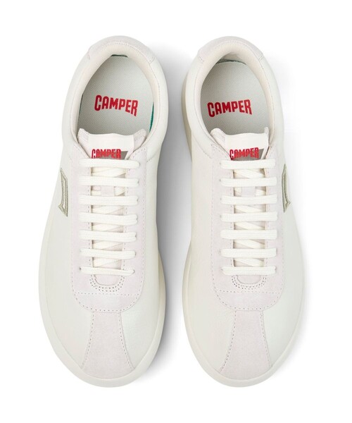 CAMPER（カンペール）の「[カンペール] PELOTAS XLF / レザースニーカー（スニーカー・メンズ・ホワイト・25.5cm/26.0cm/25.0cm/28.0cm/27.0cm/27.5cm）」の4枚目の写真