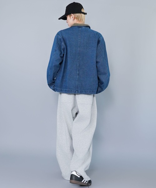 SPINNS(スピンズ)の「スウェットパンツ/シームポケット/ワイドシルエット(その他パンツ・メンズ・杢グレー/チャコール/ブラック・M/L)」の13枚目の写真