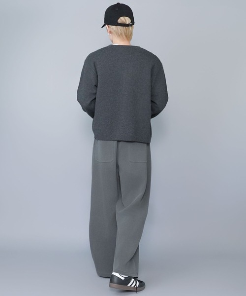 SPINNS(スピンズ)の「スウェットパンツ/シームポケット/ワイドシルエット(その他パンツ・メンズ・杢グレー/チャコール/ブラック・M/L)」の20枚目の写真