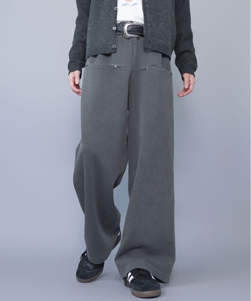 SPINNS(スピンズ)の「スウェットパンツ/シームポケット/ワイドシルエット(その他パンツ・メンズ・杢グレー/チャコール/ブラック・M/L)」の21枚目の写真
