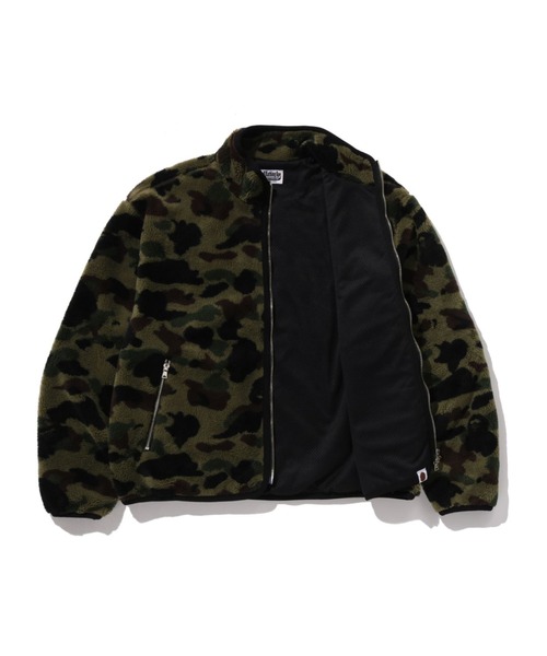1ST CAMO FLEECE JACKET（ミリタリージャケット）｜A BATHING APE（ア