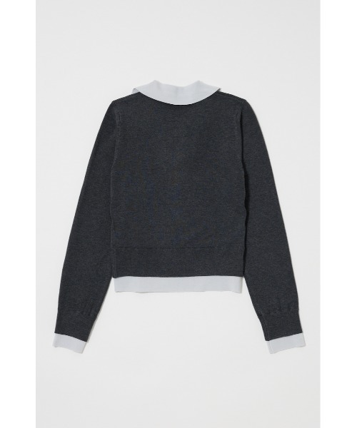 DOUBLE LAYERED ニットシャツ（ニット/セーター）｜MOUSSY（マウジー