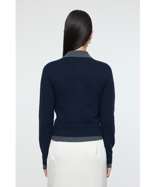 DOUBLE LAYERED ニットシャツ（ニット/セーター）｜MOUSSY（マウジー