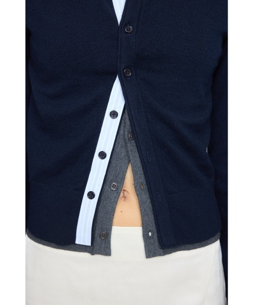 DOUBLE LAYERED ニットシャツ（ニット/セーター）｜MOUSSY（マウジー