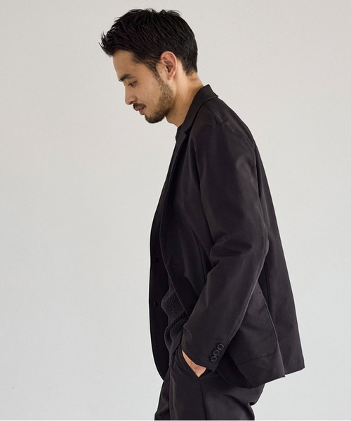 JUN STANDARD PICKS(ジュンスタンダードピックス)の「ウェルブリージングジャケット/セットアップ対応/軽量(テーラードジャケット・メンズ・カーキ/ブラック・LL/L/M/S)」の22枚目の写真