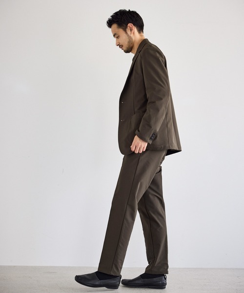 JUN STANDARD PICKS(ジュンスタンダードピックス)の「ウェルブリージングジャケット/セットアップ対応/軽量(テーラードジャケット・メンズ・カーキ/ブラック・LL/L/M/S)」の9枚目の写真
